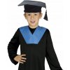 DETSKÁ ČIERNA ČIAPKA ABSOLVENTA PRE ŠKOLÁKA, 55 cm