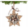 Vianočná ozdoba na stromček hviezda VILLA ITALIA
