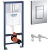 Grohe Rapid SL modul na závesné WC, chróm, set 3v1, 38772001