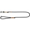 BE NORDIC okrúhle vodítko, čierna/piesková L-XL: 1,00 m/ ø 13 mm