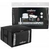 Čierny úložný box na oblečenie Compactor XXL Black Edition 3D Medium, 125 l