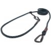 Tamer Lanové vodítko EASY LONG twist-lock střední pes (3 m) černá s modrým prošitím 405