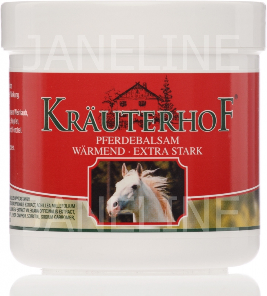 Krauterhof konský balzam hrejivý 250 ml