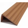 Jutex Schodová hrana 82x45mm 560 hnedá
