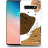 Picasee silikónový prehľadný obal pre Samsung Galaxy S10 Plus G975 - Boho style