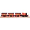 Bigjigs Rail Diaľkový vlak + 3 koľaje