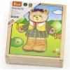 Viga puzzle v krabičke obliekanie Medvedica