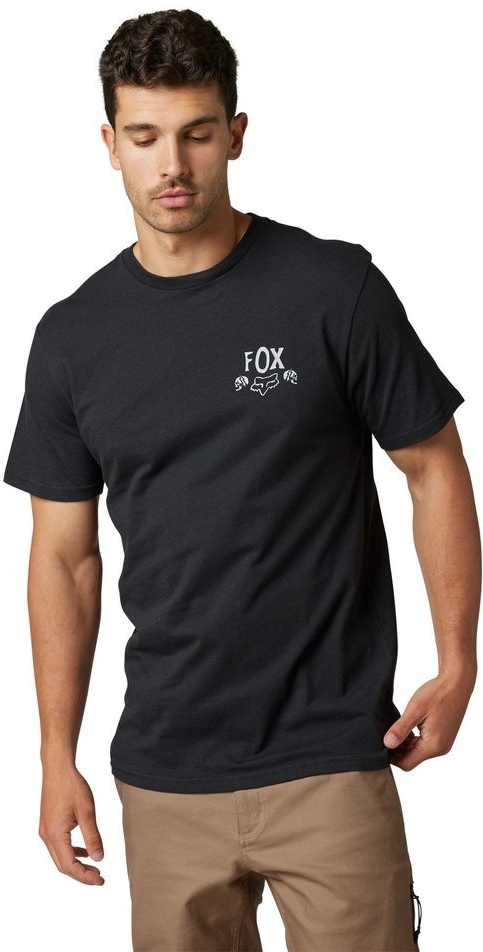 Fox tričko No Contest Ss Prem Tee black