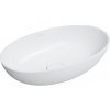 OMNIRES - SHELL M+ umývadlo na dosku, 60 x 35 cm biela mat /BM/ SHELLUNBM