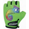 Chiba Chiba Detské cyklistické rukavice COOL Kids Chameleon S