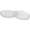 ferm LIVING Podtácka MOMENTO 11 cm sada 2 ks jasné sklo - Ferm Living Sklenená tácka Momento – set 2 ks