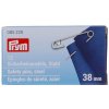 PRYM Zatváracie špendlíky, 38 mm, strieborné farby, 12 ks