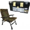 CARP EXPERT COMFORT CAMO STOLIČKA S RYBÁRSKYM BOXOM FISHING BOX TIP.333