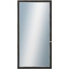 DANTIK - Zrkadlo v rámu, rozmer s rámom 60x120 cm z lišty Anversa čierna AG (3150)