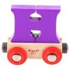 Bigjigs Rail Vagónik drevené vláčikodráhy - Písmeno H