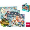 DELI So Adventures Of The Universe, puzzle, 359 dielikov, 3 obrázky svietiace v tme, v kufríku s uchom