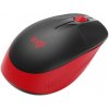 Logitech M190, bezdrôtová myš, červená 910-005908