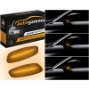 Dynamické LED smerové svetlá Peugeot 207 3008 6325G5 Citroen Čierna 2 ks