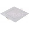 V-TAC Mini LED panel štvorcový Premium zapustený 18W, 6400K, 1500lm, VT-1807 (V-TAC)