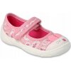 Befado 209P040 detské papuče Repík ružový veľkosť 22