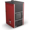 Kachle SUPERNOVA červené s výmenníkom 15-34KW+príslušenstvo