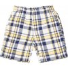 Quadri Foglio Kárované šortky tmavomodrá/žltá-104 *Výpredaj