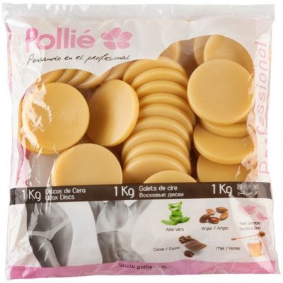 Pollié 03916 Honey Wax Discs medový depilačný vosk 1 kg