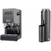 Gaggia New Classic E24 BC, grey + Felicita F47, black