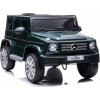 Lean Cars Elektrické autíčko Mercedes G500 2x45W motor 1x12V45Ah batéria zelená