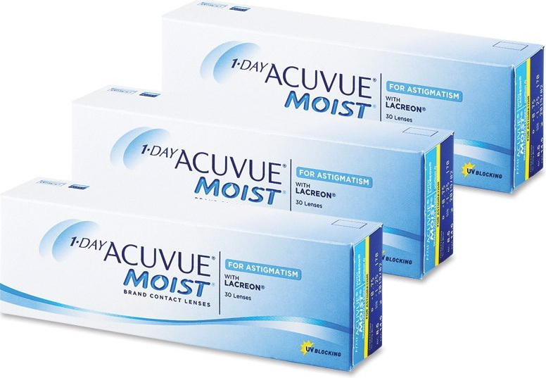 Johnson & Johnson 1 Day Acuvue Moist for Astigmatism 30 šošoviek