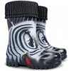 Demar Twister lux PRINT S (zebra) - Dětské gumáky 20 -21