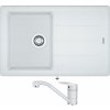 Franke BFG 611-78 biela ľadová + Franke FC 9541.094 NOVARA PLUS biela led