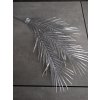 lacne-dekoracie.sk Strieborná vetvička Palma 80cm 3 listy