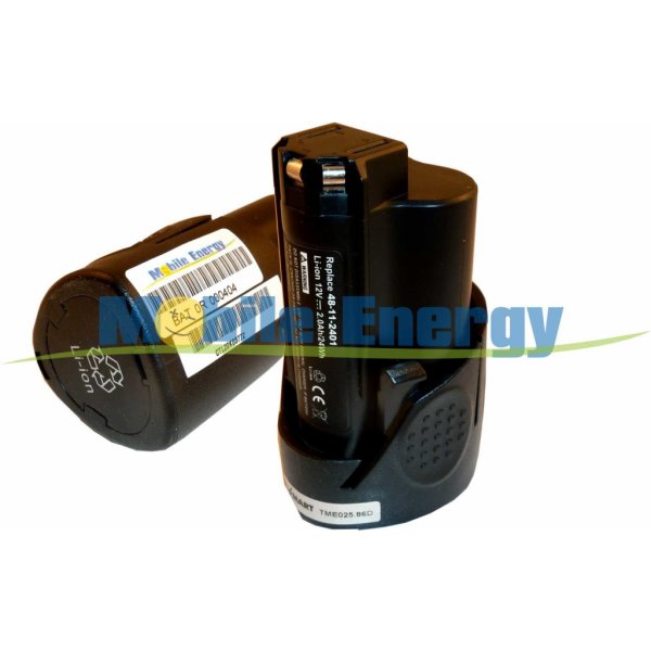 Batéria k aku náradiu - neoriginálna Mobile Energy MILWAUKEE 2207-21 / 2290-20 / 2310-21 / 2320 / 2410 / 2451 / 2470 / C12D / M12 - 12v 3.0Ah - Li-Ion - neoriginálná