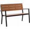 Garden Line 118 x 54 x 77 cm hnědá 0810