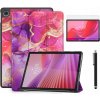 PUZDRO SMART COVE GRAFIKA + SKLO pre LENOVO TAB M10 4 Gen 10,1