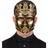 Benátska maska na oči Widmann 19 , plastová, zlatá