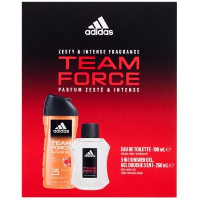 Adidas Team Force EDT 100 ml + sprchový gel 250 ml