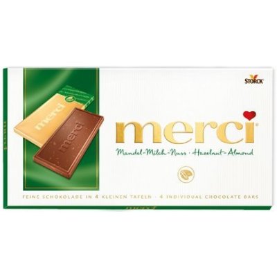 Merci Mandel-Milch-Nuss 100g