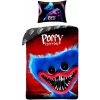 Halantex · Bavlnené posteľné obliečky Poppy Playtime - motív Huggy Wuggy - 100% bavlna - 70 x 90 cm + 140 x 200 cm