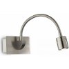 LED nástenné svietidlo Ideal lux DYNAMO 031477 - nikel