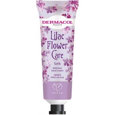 DERMACOL Flower Care Opojný krém na ruky Orgován 30 ml