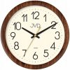 Nástenné hodiny JVD hnedé 22cm