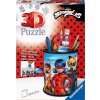 RAVENSBURGER 3D puzzle stojan: Čarovná Lienka a Čierny Kocúr 57 dielikov