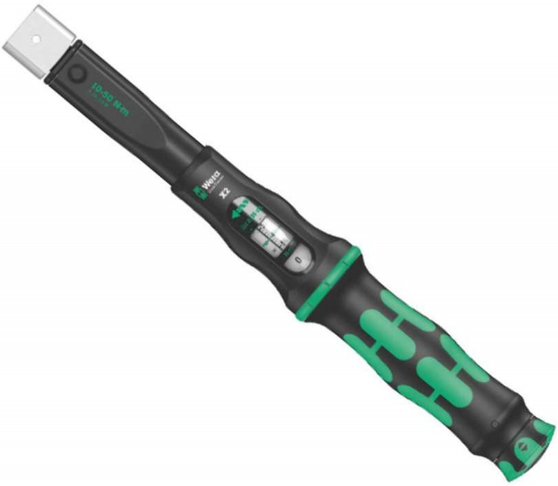 Wera 075652 Momentový kľúč Wera Click-Torque X 2 pre nástrčky 9x12 mm (10 - 50 Nm) 05075652001