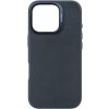Decoded Leather Backcover – ochranné kožené pouzdro kompatibilní s MagSafe pro iPhone 16 Pro navy
