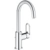 Grohe BauLoop - Umývadlová batéria s výpustom a otočným výtokom, chróm 23763000