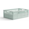 Made Crate Skladacia prepravka maxi Made Crate - minty