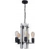 Luminex | Luster GERA 5xE27/60W/230V čierna | LU8281