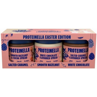 HealthyCo Veľkonočný box proteinella 3 x 200 g